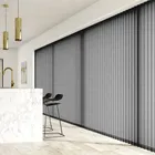 Glimpse Noir (blackout) Blackout Vertical Blinds