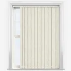 Crush Whistler White Vertical Blind