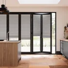 Bifold Clickfit Premier Argent Pleated Blind