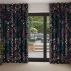 Sara Miller Underwater Midnight Wave Curtain Blinds Uk
