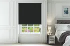 Cambridge Safe+ Black - Fire Retardant & Moisture Resistant Blackout Roller Blind