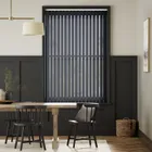Concordia Shale Blue Vertical Blind
