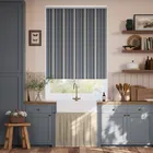 Twist2go Archive Stripe Denim Roller Blind