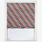 Orla Kiely Dog Show Whale Roman Blind