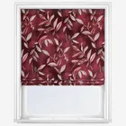 Madrid Burgundy Roman Blind