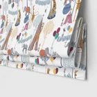 Sara Miller Circus White Motorised Blinds Uk