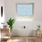 Expressions Gulls Blue Haze Blackout Blind For Velux Windows