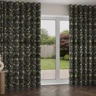 William Morris At Home Strawberry Thief Velvet Indigo Wave Curtain Blinds Uk