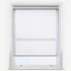 Petal Voile White Roller Blind