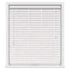True White Grain With Chalk Tapes Eco-wood Blinds Uk
