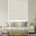 50mm Cream Grain & Barley Faux Wood Blinds