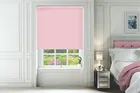 Cambridge Safe+ Baby Pink - Fire Retardant & Moisture Resistant Blackout Roller Blind
