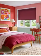 Burgundian Red Daylight Roller Blind