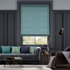 Cavendish Lagoon Blue Roman Blind