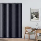Havana Black Vertical Blind | Bold & Blackout