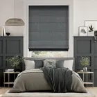 Electric Harrow Flint Roman Blind