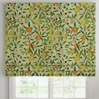 Ante Decor Fruit Orange Printed Cotton Made To Measure Roman Blind Pistachio