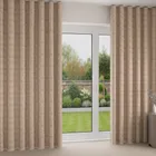 Laura Ashley Burnham Woven Truffle Wave Curtain Blinds Uk