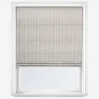 Emily Bond Oscar Stripe Linen Roman Blind