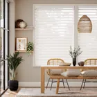 Illusion Cotton White Roller Shade