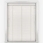 Impressions Alabaster With Tapes Wooden Venetian Blind