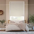 Bijou Linen Oatmeal Relaxed Roman Blind