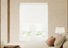 Rimini (blackout) White & Illusion Pure - Double Roller Blind