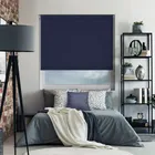 Bedtime Dark Teal Roller Blind