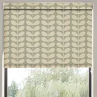 Orla Kiely Solid Stem Made To Measure Blackout Roller Blind Pebble