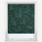 Sonova Studio Kaleidoscope Leaves Teal Roller Blind