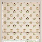 William Morris Lily Flower Embroidery Made To Measure Roman Blind Madder