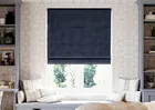 Faux Suede Navy - Roman Blind