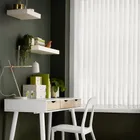 Fuse Silver Light Filtering Vertical Blinds