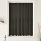 Unilux Black (moisture Resistant) Bathroom Vertical Blinds