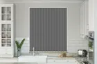Chloe Charcoal Grey - Moisture Resistant Vertical Blind