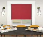 Origin Bright Red Cordless Roller Blind