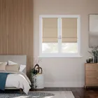 Stick On Cavendish Oatmeal Roman Blind
