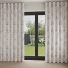Sara Miller Underwater White Wave Curtain Blinds Uk