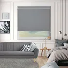 Bedtime Bullet Grey Pelmet Roller Blind