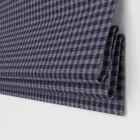 Laura Ashley Gingham French Navy Motorised Blinds Uk