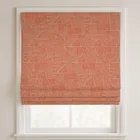 Maverick Tangerine Deluxe Roman Blinds