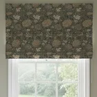 William Morris Cray Made To Measure Roman Blind Brown