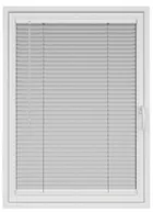 25mm Pearl White Stick Fit Blind
