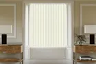 Clara Cream - Shadow Pattern Vertical Blind