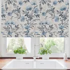 Flora Made To Measure Roman Blind Grey Skies