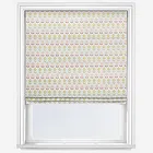 June Raspberry Roman Blind