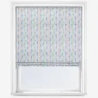 Cath Kidston Wiggle Rose Blue Roman Blind