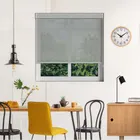 Grey Sun Screen Pelmet Roller Blind