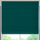 Ella Soft Velvet Made To Measure Roman Blind Cyan
