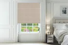 Carpenter Taupe - Patterned Roman Blind